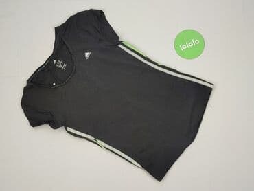 czarne t shirty basic: Adidas, T-shirt damski, rozmiar M — 2