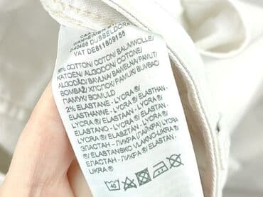 biale szerokie jeansy: Jeansy damskie, rozmiar XL — 5