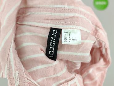 koszulka w paski damska: H&M Divided, Koszula damska, rozmiar XS — 5
