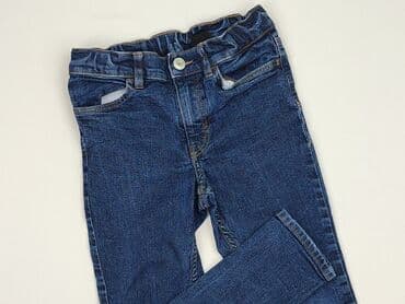 5 10 15 kurtki dla dziewczynek: Jeans, H&M, 7 years, 116/122, condition - Very good — 1