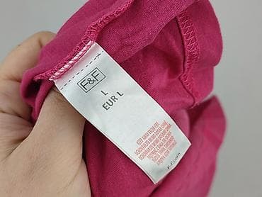 bluzki trykotowe: F&F, T-shirt damski, rozmiar L — 5