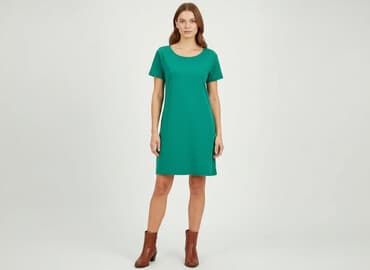 reserved sukienka butelkowa zieleń: Sukienka damska, rozmiar S — 6