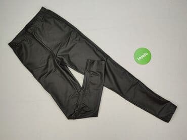 legginsy push up marszczone: Legginsy Ze skóry ekologicznej damskie, rozmiar S — 2
