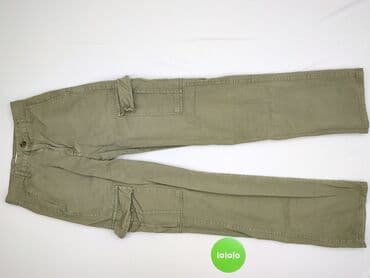 woskowane legginsy z wysokim stanem zara: Cargo for women, size XS (EU 34) — 2