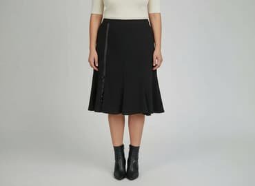 spódnice midi plisowane czarne: Spódnica damska, rozmiar 2XL — 6