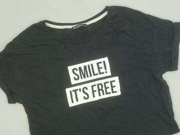 cropp bluzki z krótkim rękawem: Terranova, Top damski, rozmiar S — 1