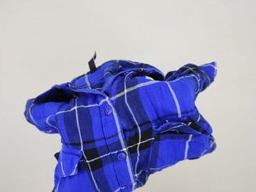 koszula w bialo niebieska krate damska: Moodo, Women`s shirt, size M — 6