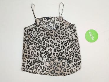 spodnie w panterkę stradivarius: Topshop, Top damski, rozmiar M — 2