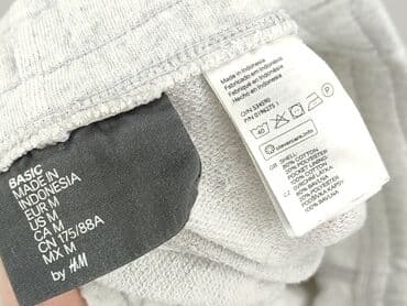 spodnie dresowe z niskim krokiem: Szorty dla mężczyzn, M, H&M, stan - Dobry — 4