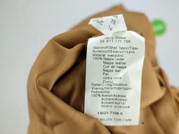 marynarka z piórami zara: Gerry Weber, Kurtka skórzana damska, XL — 6