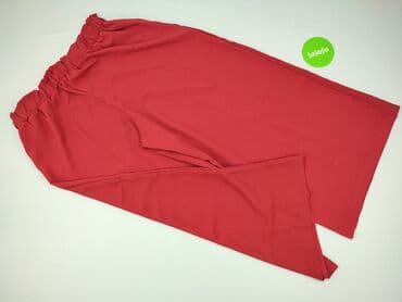 spodnie marszczone w pasie: Spodnie materiałowe damskie, 2XL — 3