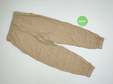 joggery bawełniane damskie: Divided, Material trousers for women, size S (EU 36) — 3