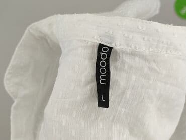 białe luźna bluzki: Moodo, Bluzka damska, rozmiar L — 4