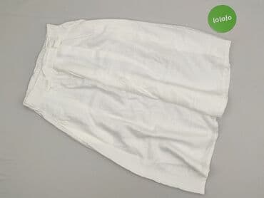 białe koturny sandały ccc: Styled In Italy, Spodnie 3/4 damskie, rozmiar S — 2