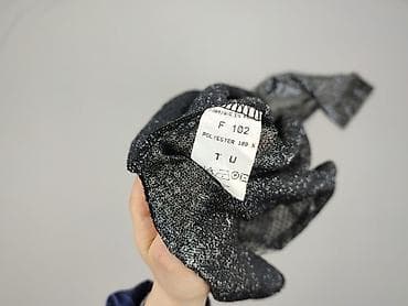 sweter w chmurki: Narzutka damska, rozmiar One size — 4