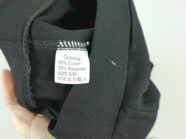 woskowane legginsy z wysokim stanem: Leggings, Legginsy Eleganckie damskie, rozmiar S — 5