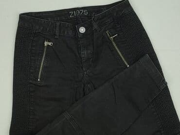 legginsy woskowane push up: Zara, Jeansy damskie, M — 1