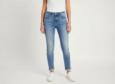 ubrania relab: Jeansy damskie, rozmiar XS — 7