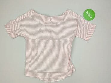 bluzki w paski krótki rękaw: Bluzka damska, rozmiar M — 3