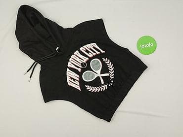 oversized crop t shirty: FB Sister, Top damski, rozmiar M — 2