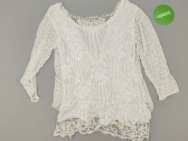 ażurowa bluzka na szydełku schemat: Bluzka damska, rozmiar S — 3