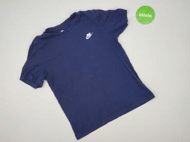 niebieska bluza pull and bear: Nike, Koszulka dla mężczyzn, S — 2