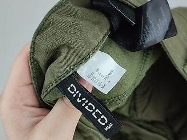 dżinsy hm: H&M Divided, Spodnie materiałowe damskie, rozmiar XS — 4