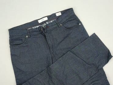 markowe jeansy: BRAX, Spodnie materiałowe damskie, rozmiar L — 1