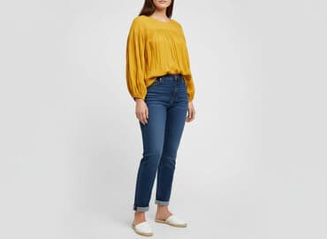 hm bluzki z krótkim rękawem: H&M, Bluzka damska, rozmiar XL — 7