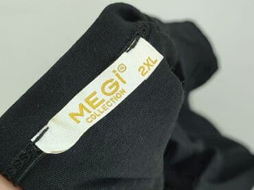 czarne t shirty i marynarka: MEGI, T-shirt damski, rozmiar 2XL — 4