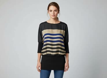 bluzki nietoperz plus size: Soyaconcept, Bluzka damska, rozmiar M — 7