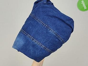 cropped blue jeans: Kurtka jeansowa damska, rozmiar M — 5