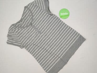 koszulka z długim rękawem w paski: T-shirt damski, rozmiar L — 2