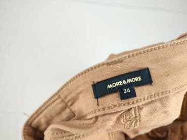 srebrne legginsy: Spodnie materiałowe damskie, XS — 4