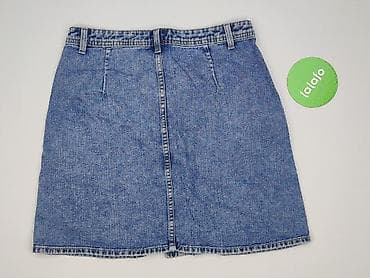 dżins tekst: Spódnica damska, rozmiar M — 3