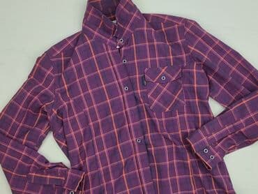 kurtka koszulowa fioletowa: Koszulа dla mężczyzn, M — 1