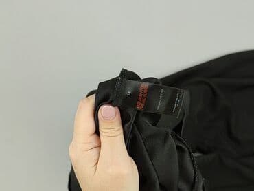 szerokie spodnie pepco: Papaya, Spodnie materiałowe damskie, rozmiar L — 5