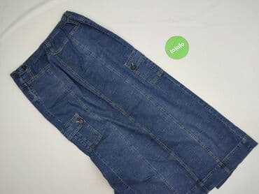 jeansowe spódnice midi z rozcięciem: Spódnica damska, rozmiar 2XS — 4