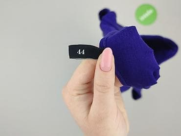 bluzki welurowa: T-shirt damski, rozmiar S — 4