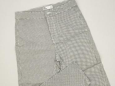 high waist: Spodnie materiałowe damskie, rozmiar M — 1