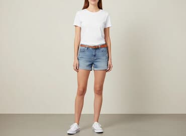 lee krotkie spodenki: Szorty damskie, rozmiar S — 7