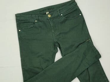 Women: Amisu, Material trousers for women, size S (EU 36) — 1