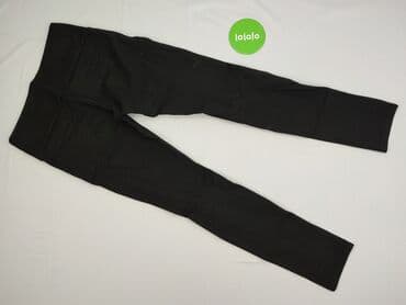 czarne legginsy sportowe z wysokim stanem: Legginsy Sportowe damskie, rozmiar L — 3