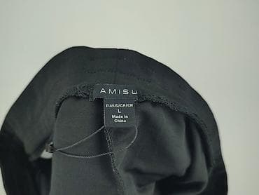 amisu bluza: Spodnie materiałowe damskie, rozmiar L — 4