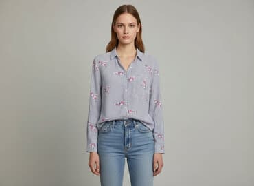 sinsay bluzki koszulowe: Sinsay, Koszula damska, rozmiar XS — 7