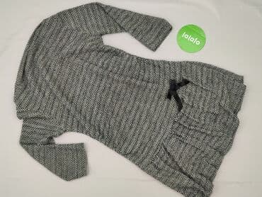 kurtka zimowa w pepitkę: Kardigan damski, rozmiar M — 3