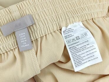 aplikacja z ubraniami: H&M, Spodnie materiałowe damskie, M — 4