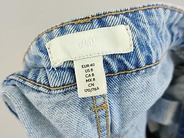 spodnice jeansowe: H&M, Szorty damskie, rozmiar M — 4