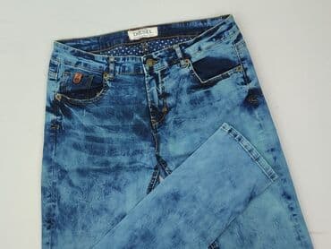 czarne sandały płaskie ccc: Jeansy dla mężczyzn, rozmiar M — 1