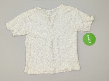 białe bluzki na krótki rękaw: Bluzka damska, rozmiar S — 2